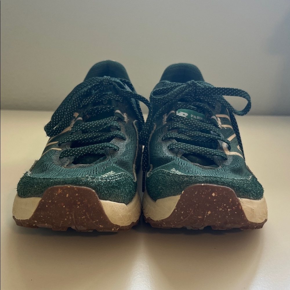 Limited Edition New Balance Parks Project Forest Green Hiking Sneakers. - Picture 3 of 8